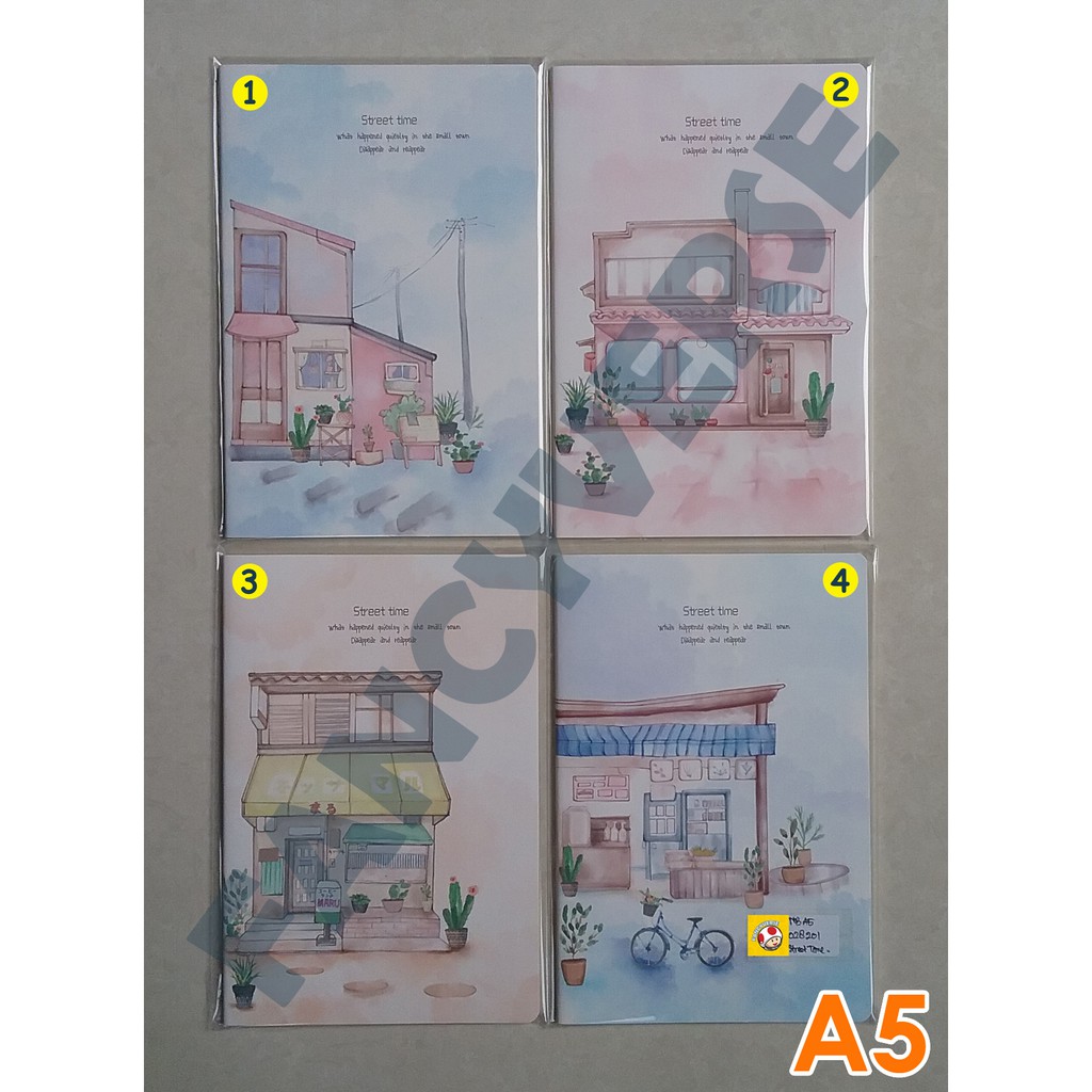 

Notebook A5 Street Time 028201 / Agenda Diary Notes Buku Catatan