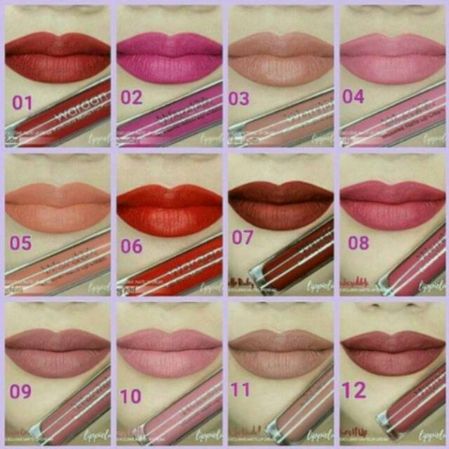 WARDAH LIP CREAM / EXCLUSIVE WARDAH MATTE LIP CREAM