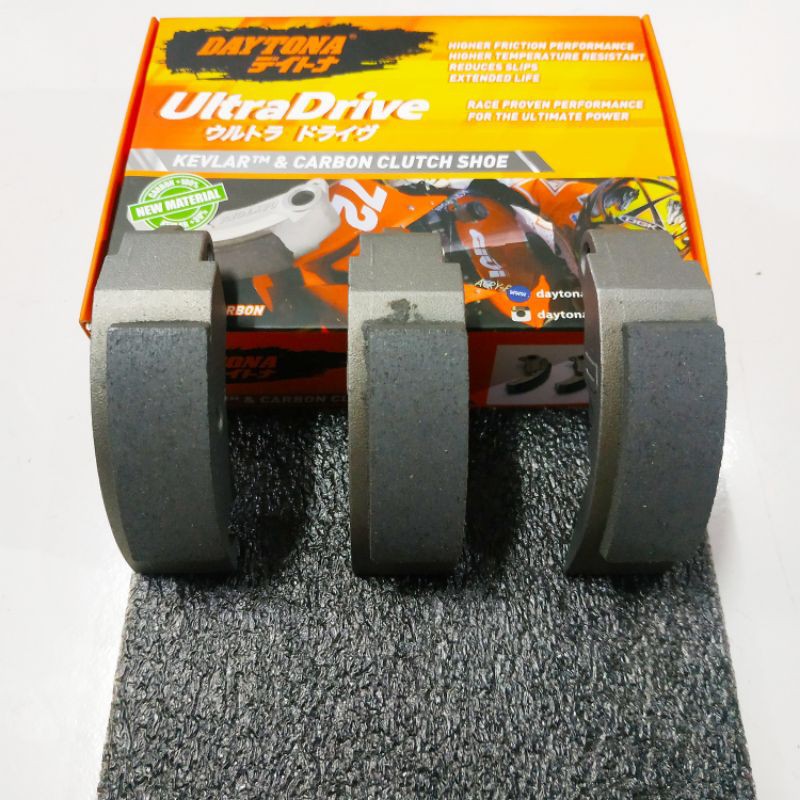 Kampas rem ganda racing daytona original beat ,Mio, Fino, Scoopy.