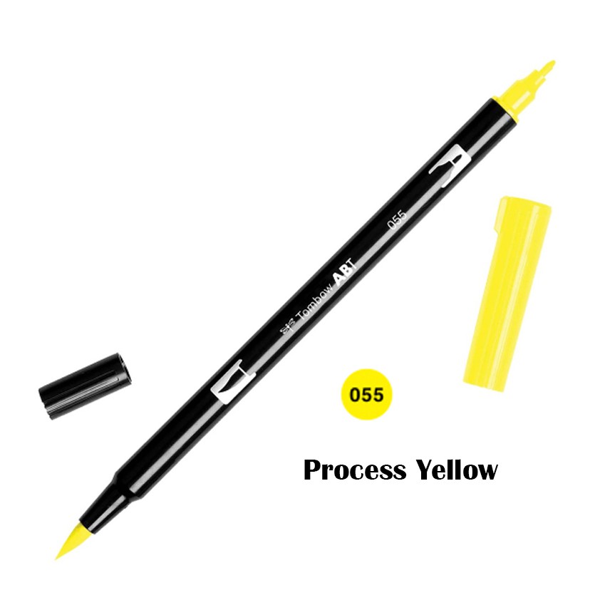 

ABT Tombow Dual Brush Pen - 055 Process Yellow
