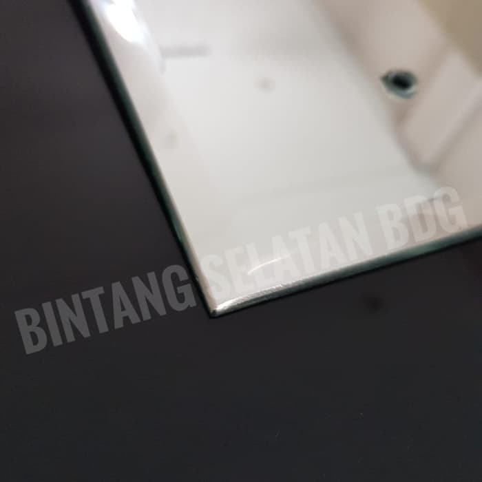 KACA CERMIN / MIRROR WASTAFEL OVAL POLOS 40X60X10