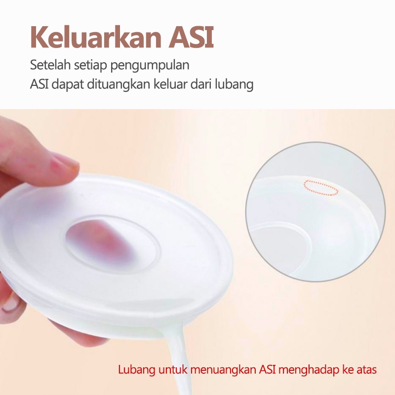 Perlengkapan bayi/Wadah Penampung Asi Silikon/Penampung asi/Penampung asi silicon/Breast Milk Collector (B236)