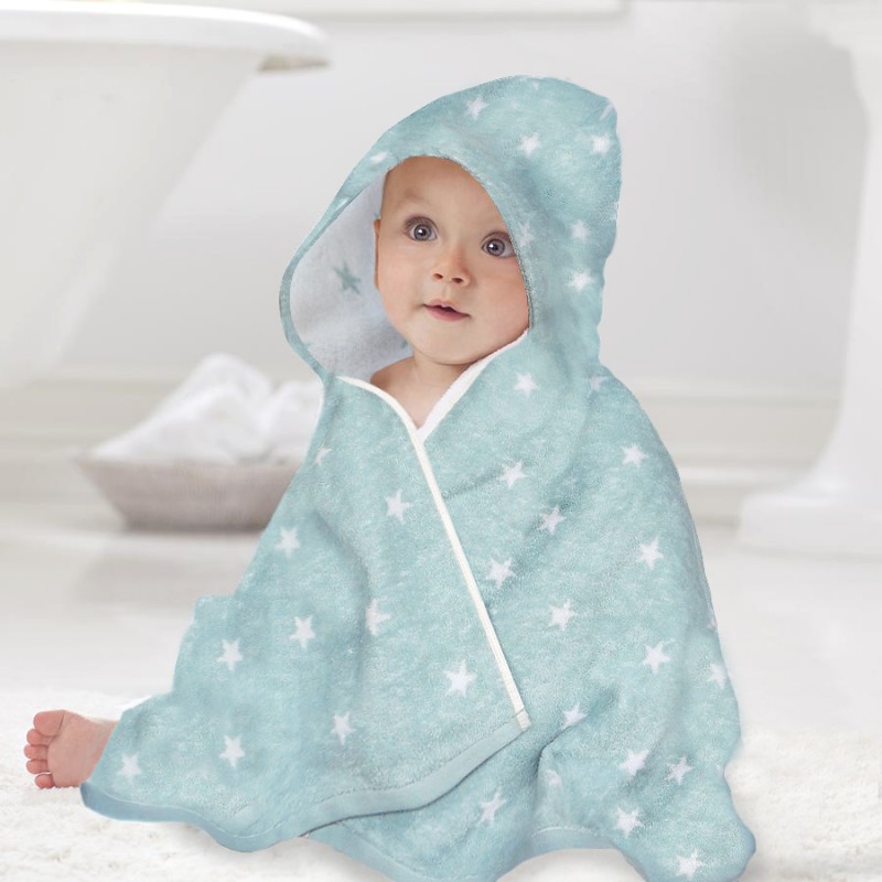 Handuk Berhoodie untuk Bayi dan Anak / Little Palmerhaus Baby Hooded Towel (60×120)