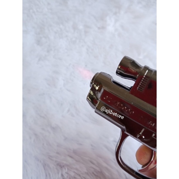 KOREK API PISTOL MINI LASER KOREK API GAS UNIK