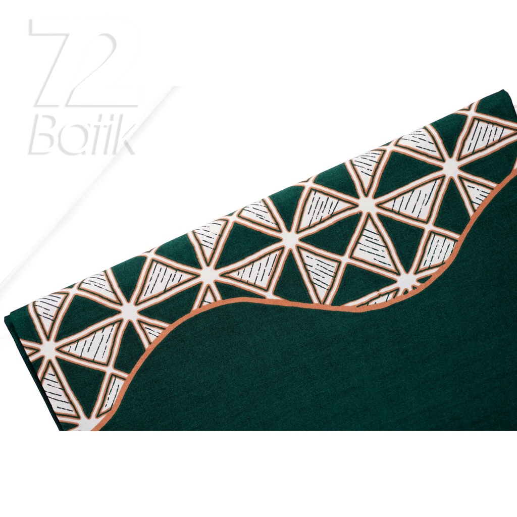 KAIN BATIK PREMIUM Bahan Katun Motif Wayang Catur Warna Hijau 721531 Cap 72 Jarik Jarit Samping Kebat Panjang Batik Katun Modern Premium Bahan Seragam Batik Pernikahan Kantor Keluarga Murah Kamen Jadi Batik Bali Lembaran
