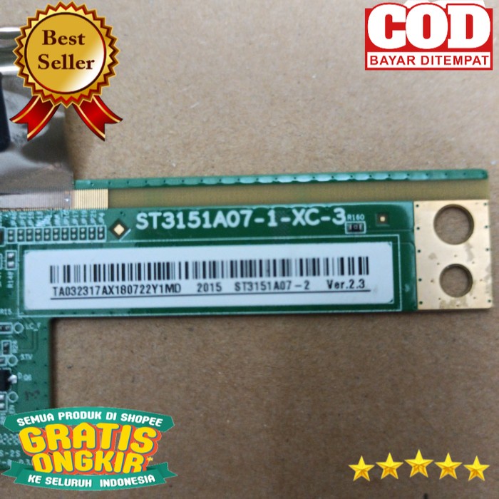 T-CON TCON TIKON TV TCL L32D3000B TCON ST3151AO7-1-XC-3