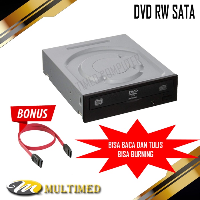 DVD RW + KABEL SATA Untuk PC / Komputer