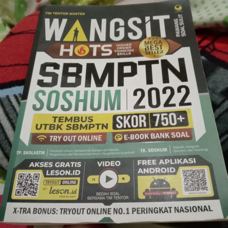 Preloved buku Wangsit SBMPTN SOSHUM 2022