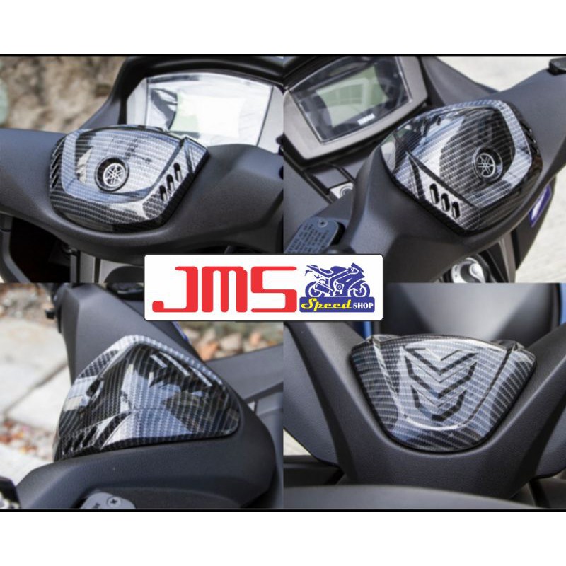 cover tutup stang atas carbon yamaha nmax new 2020 nemo