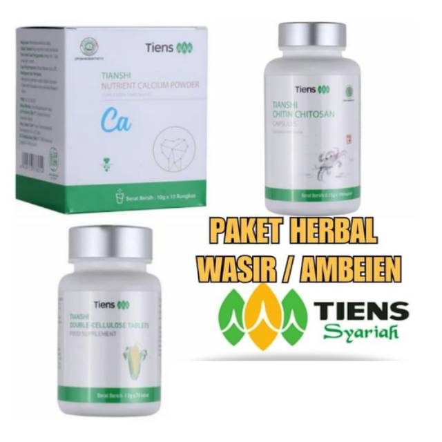 Paket Lengkap Wasir / Ambeien Tiens