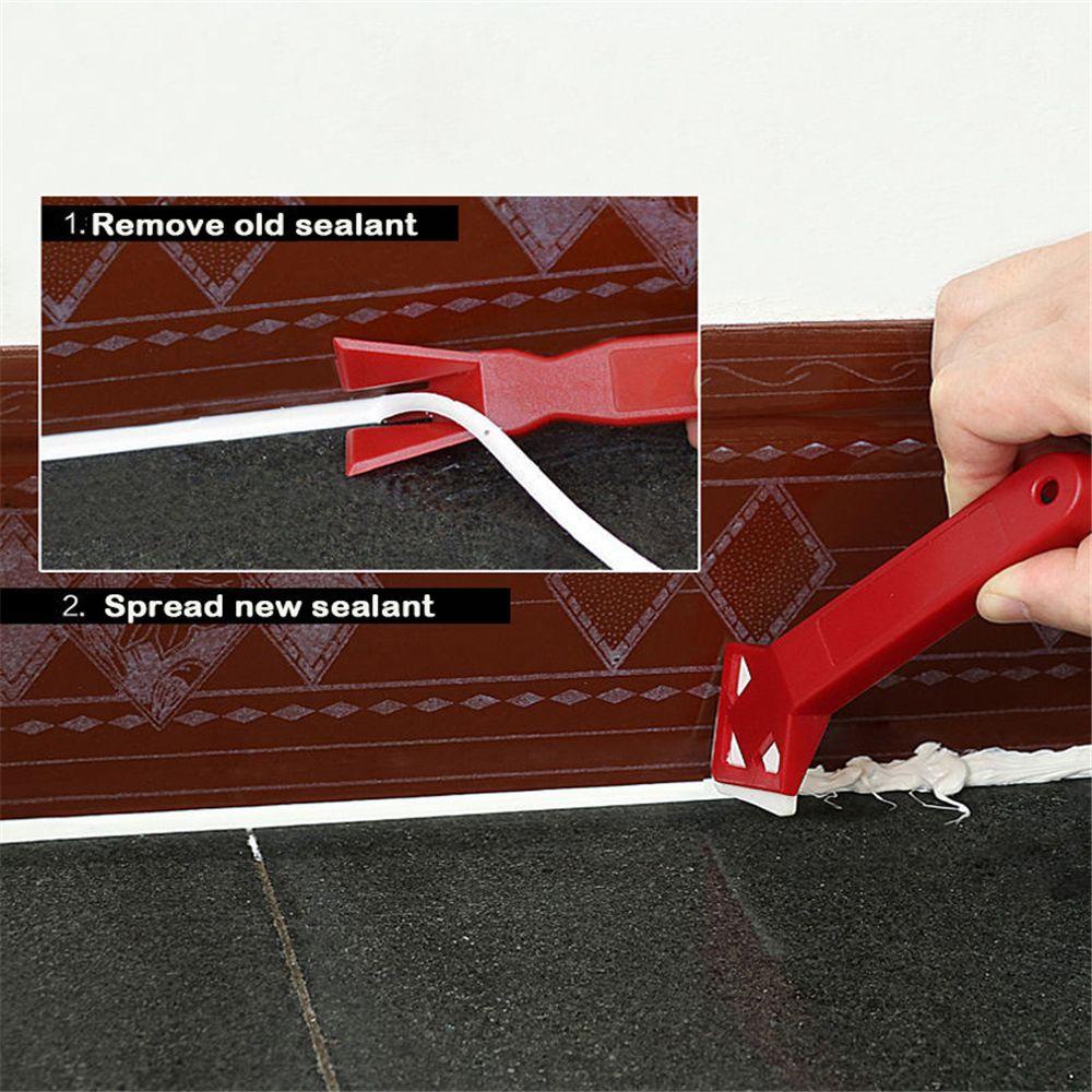 Solighter 2pcs/set Scraper Semen Kaca Sambungan Taman Hand Tools Spreader Spatula