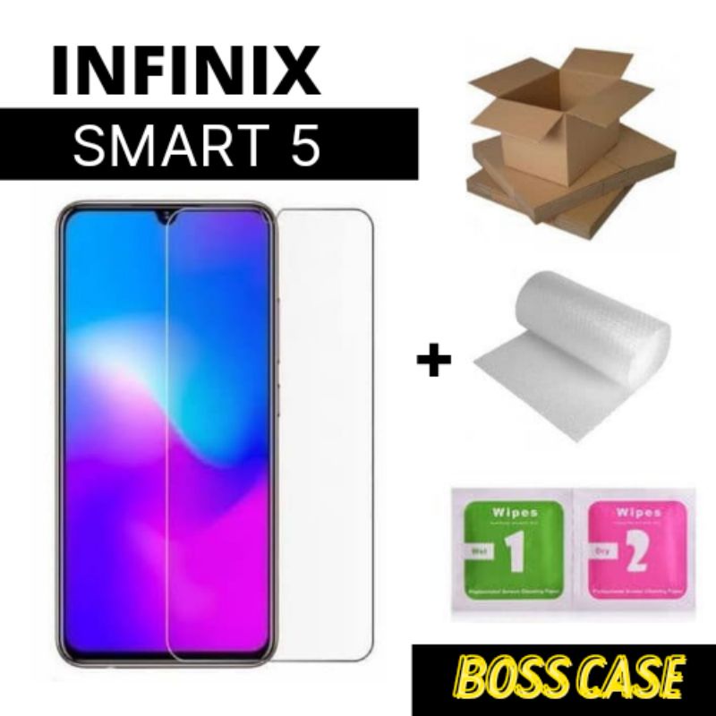 Tempered Glass Tg Anti Gores Screen Guard Protector Kaca Type Infinix Smart 5