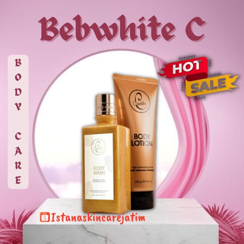 Paket body care lotion bebwhite c bbc original