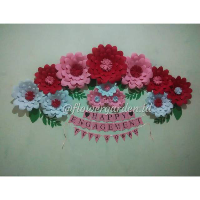 

Paper flower murah paket 130rb