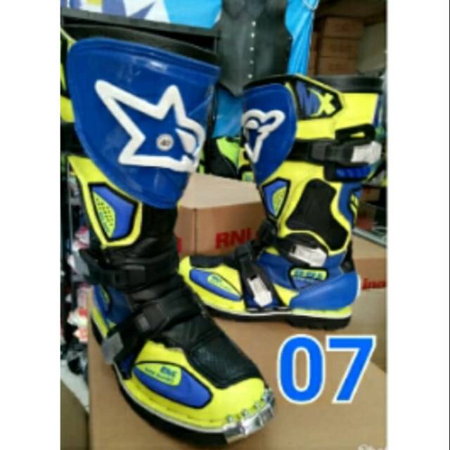 Sepatu Cross RNL New Mx Boots premium 007