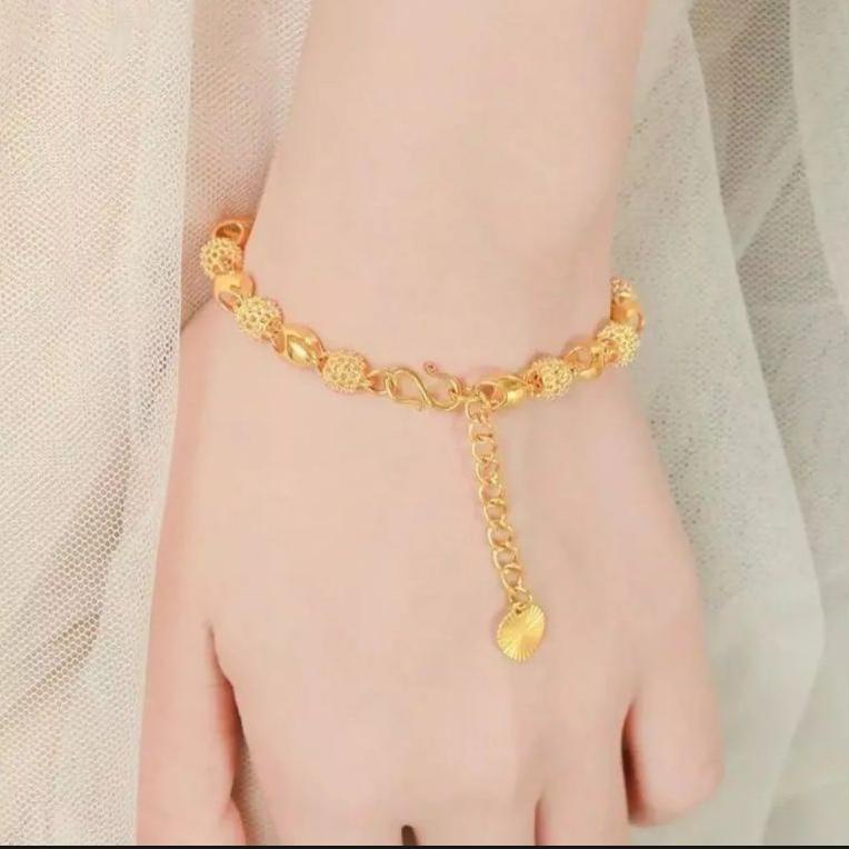 B61O gelang emas Hongkong 999 asli,gelang emas Hongkong asli bebas pajak,emas Hongkong 24 karat asli