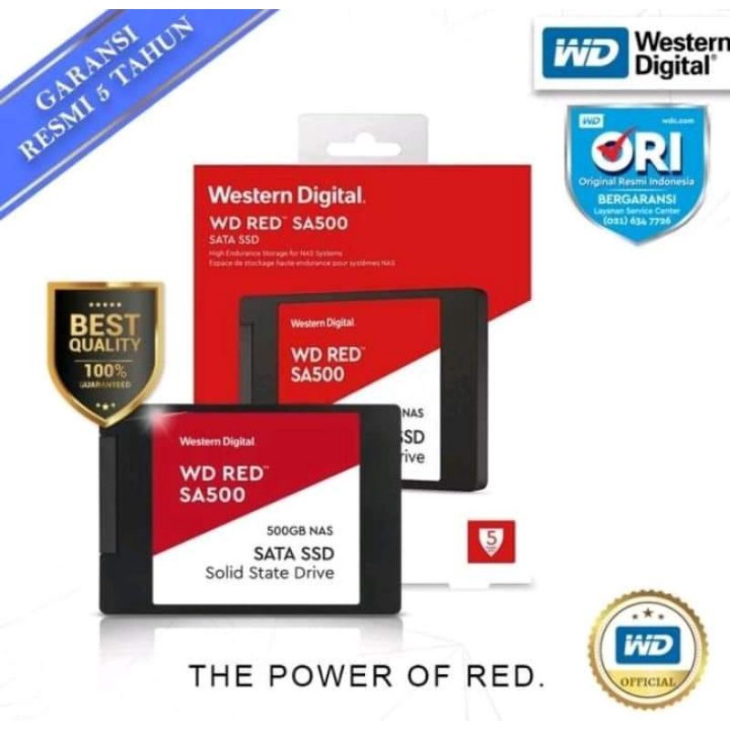 HARDISK WD SSD RED 1TB