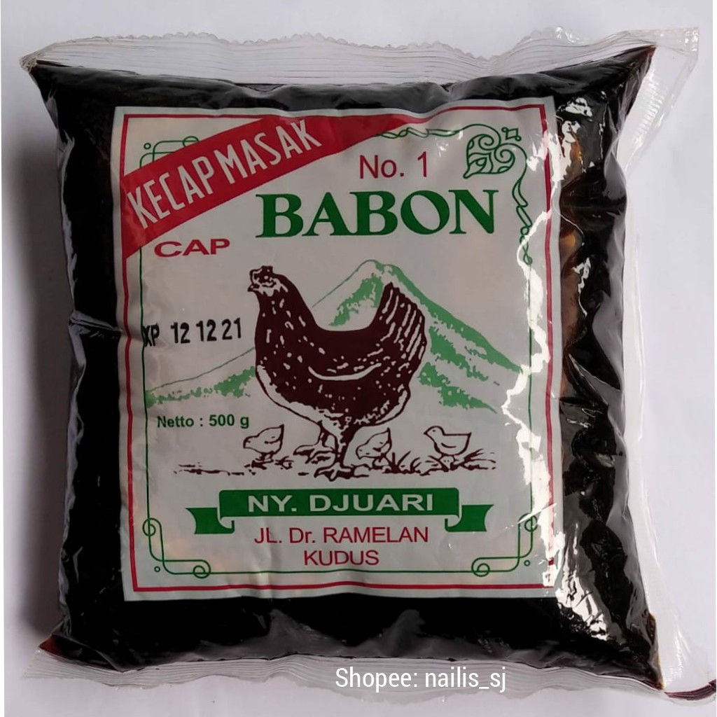 

Kecap BABON Khas Kudus 500 gram