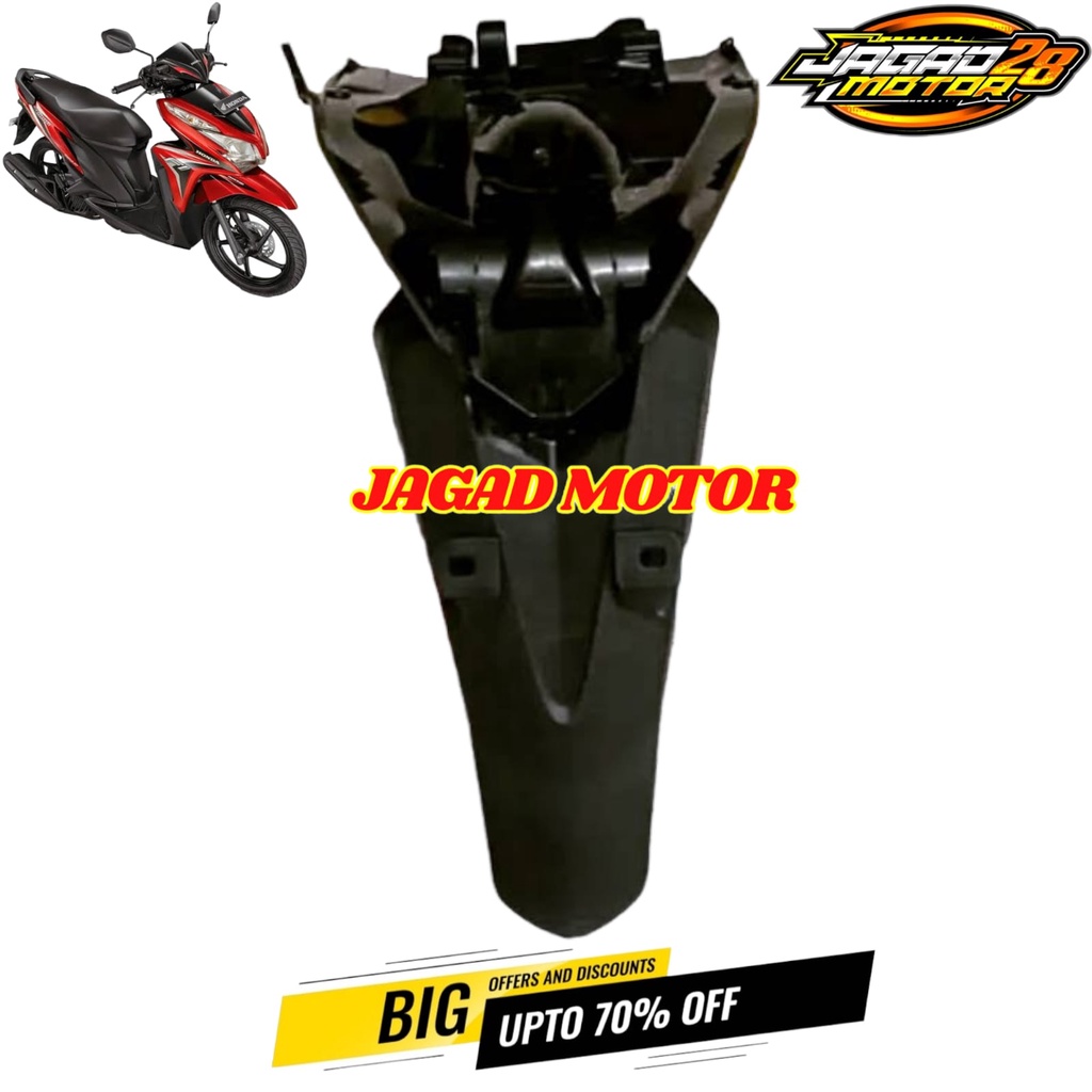 Spakbor Belakang Vario Techno 125 PGM FI OLD KZR 2012 2013 2014 / Spakbor Sepakbor Belakang Vario Techno 125 KZR FI Injeksi 2012 2013 2014