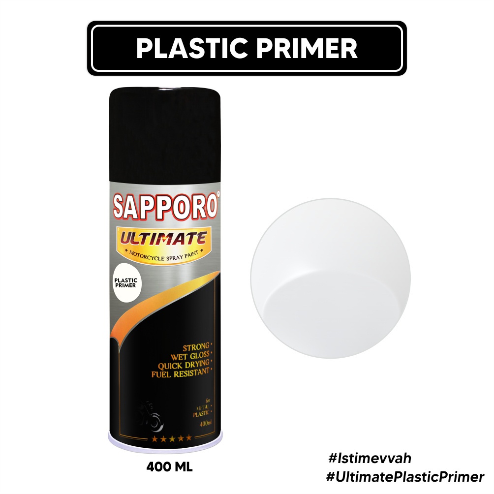 Sapporo Ultimate PP Primer/Plastic Primer/Cat Semprot Terbaik