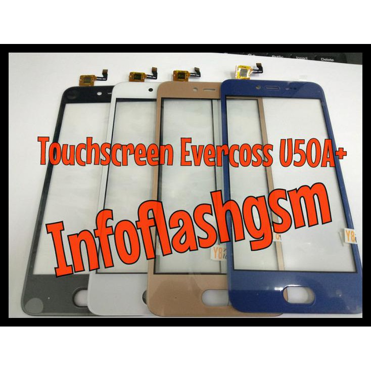 TERBARU TOUCHSCREEN EVERCOSS CROSS U50A PLUS U50A+ ORIGINAL 