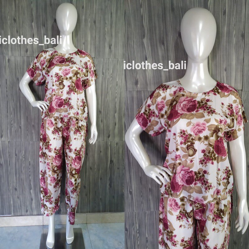 SETELAN PANJANG SP002//SET PIYAMA PANJANG/ SET PAJAMAS/PIYAMA BALI