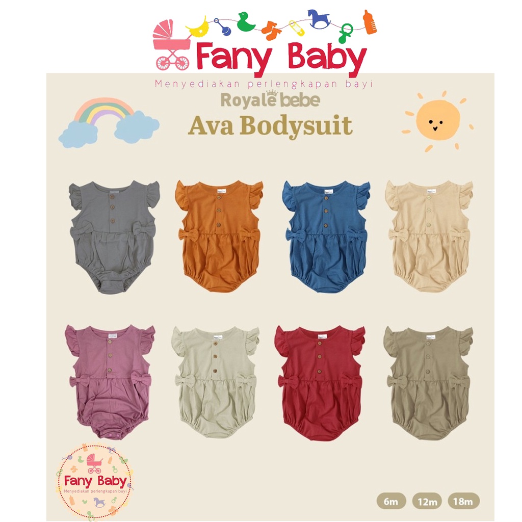 ROYALE BEBE AVA BODYSUIT [ 12MONTHS ]