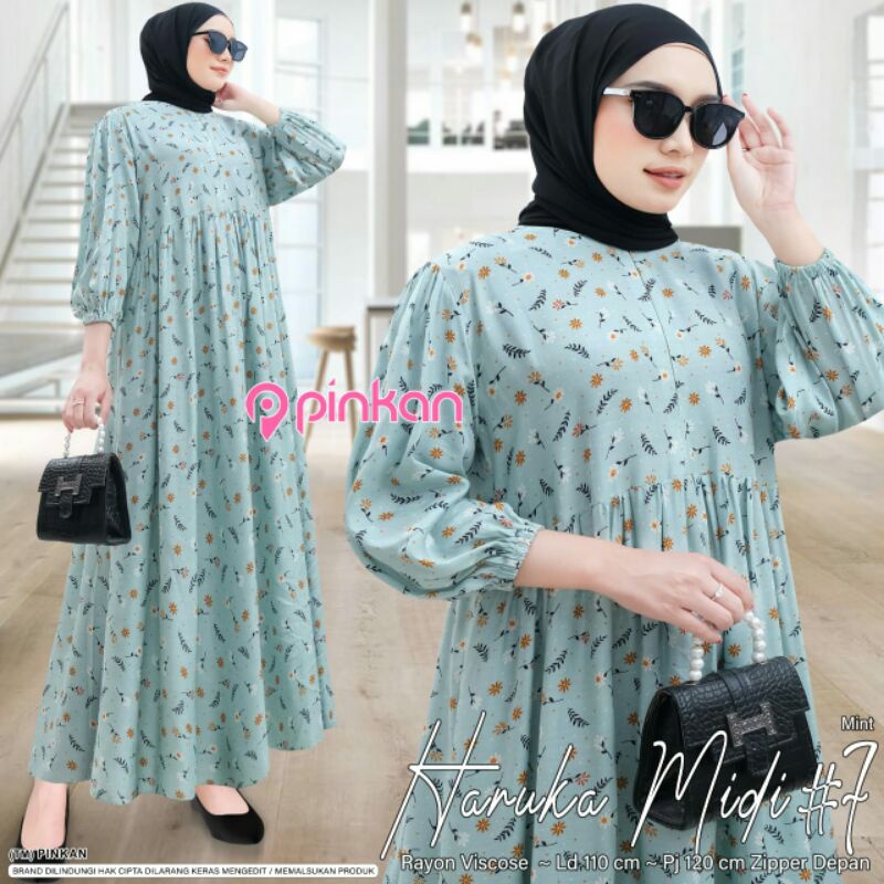 Haruka Midi #7 By Pinkan || Midi Dress