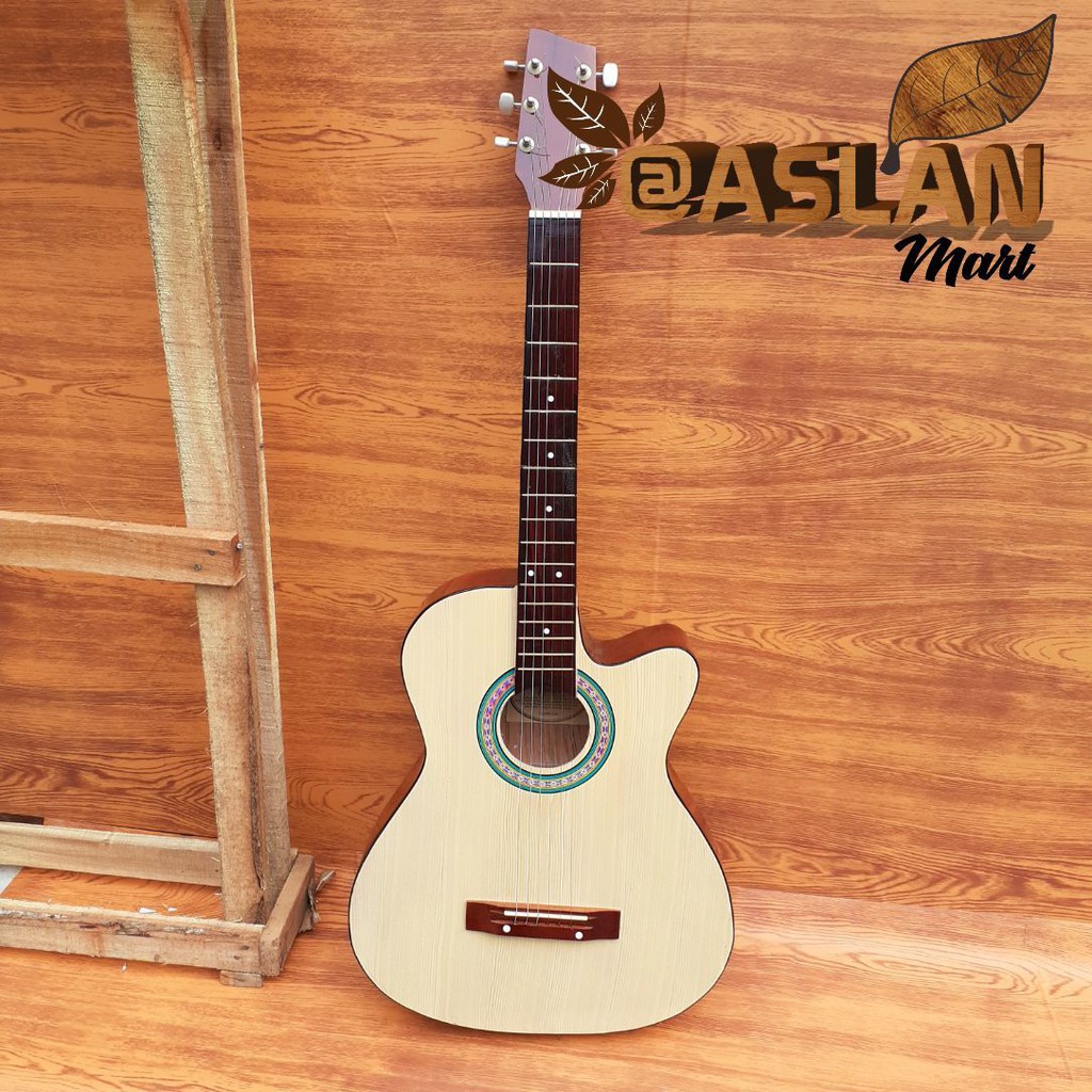 Gitar Murah gitar pemula bonus tas gitar akustik