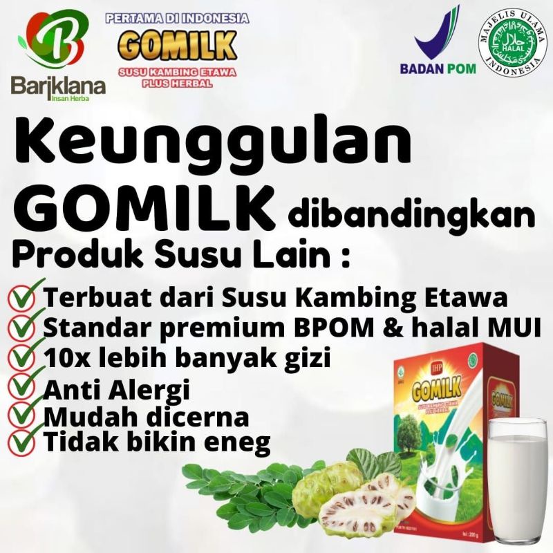 

GROSIR GOMILK SUSU KAMBING ETAWA PLUS HERBAL