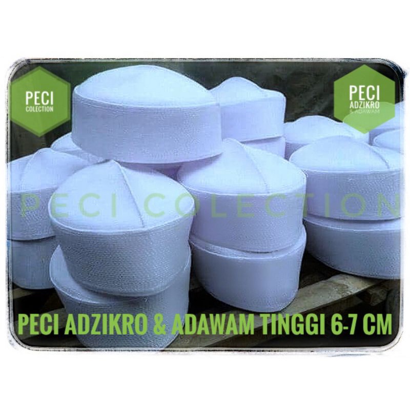 PECI BATOK PENDEK 6/7 CM / PECI KALBUT / KOPIAH KALBUT / PECI KAKU PENDEK / PECI HAJI / KOPIAH HAJI 