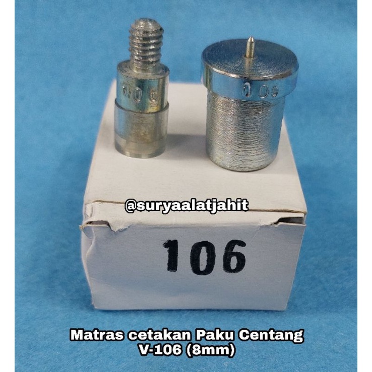 Matras Paku Centang V-106 (8mm) 1set@2macam =rp.32.500/1set