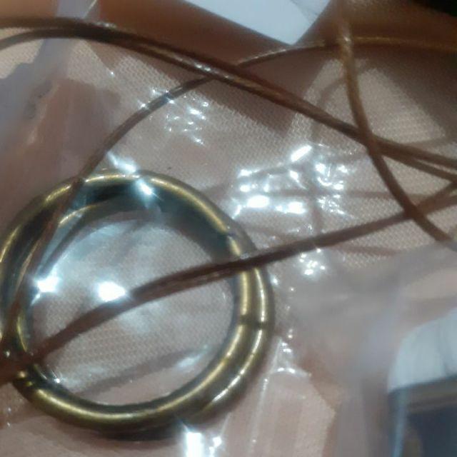 Rng115 Ring Ag / Kuning Bakar Diameter 3,9cm Tebal 3mm Per Satuan