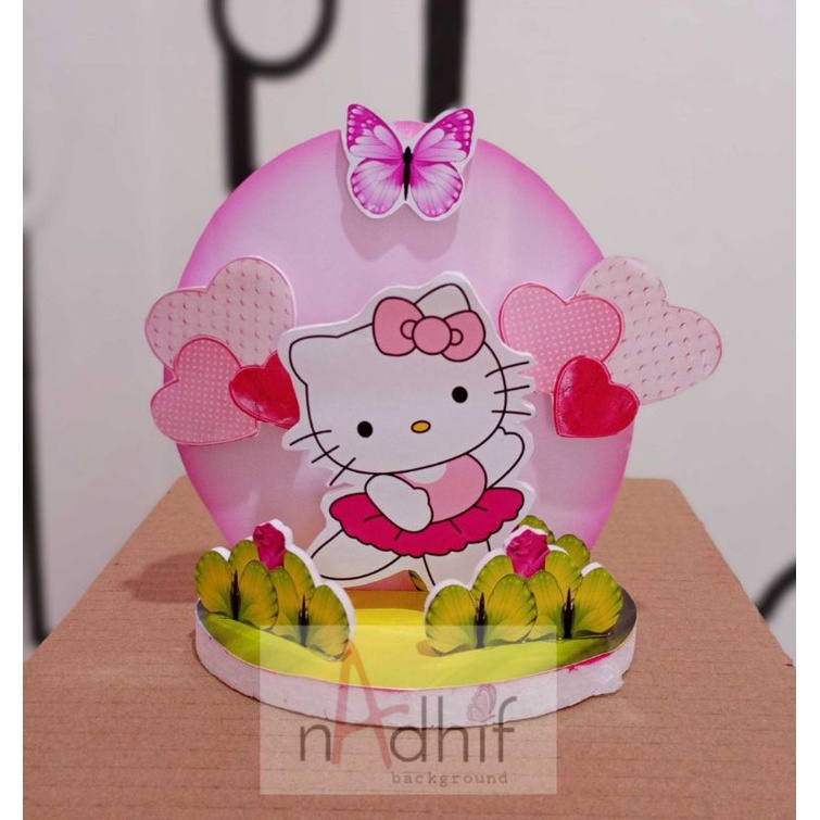 BACKROUND KUE KARAKTER/HIASAN KUE BESAR