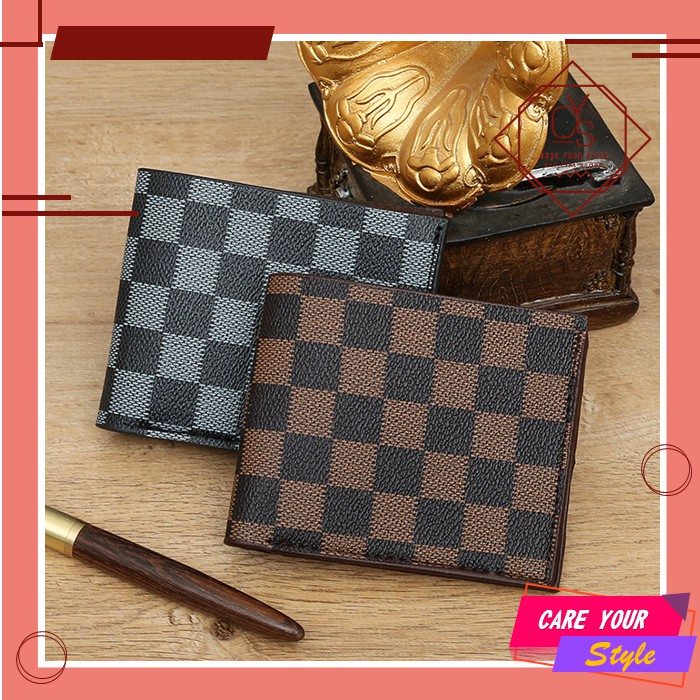 CYS CLASSIC Dompet Fashion Pria Dompet Kulit PU Leather Original Dompet Keren Murah Wallet Pria Murah D53