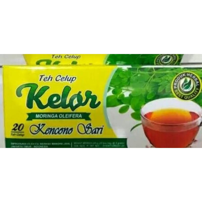 

teh celup daun kelor