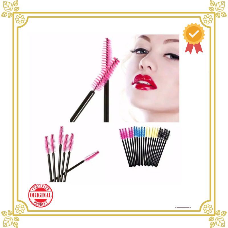 Mascara Wand / Spoolie / Sisir Bulu Mata / Kuas / Sikat Eyelash Extension / Bulumata 1 pcs