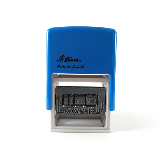 

S-406 POSTED Stempel Shiny Self-Inking Dater