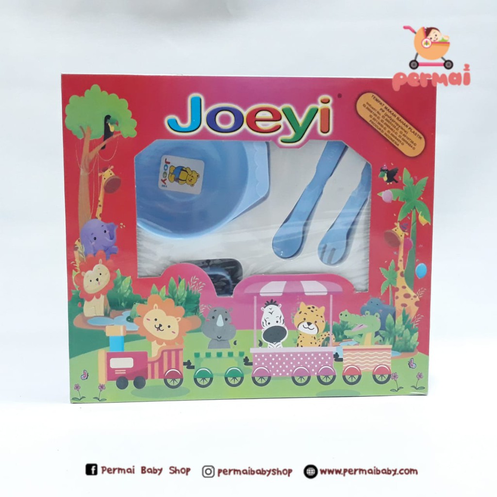 Promo !! JOEYI-FEEDING SET TEMPAT MAKAN BAYI MURAH UKURAN KECIL