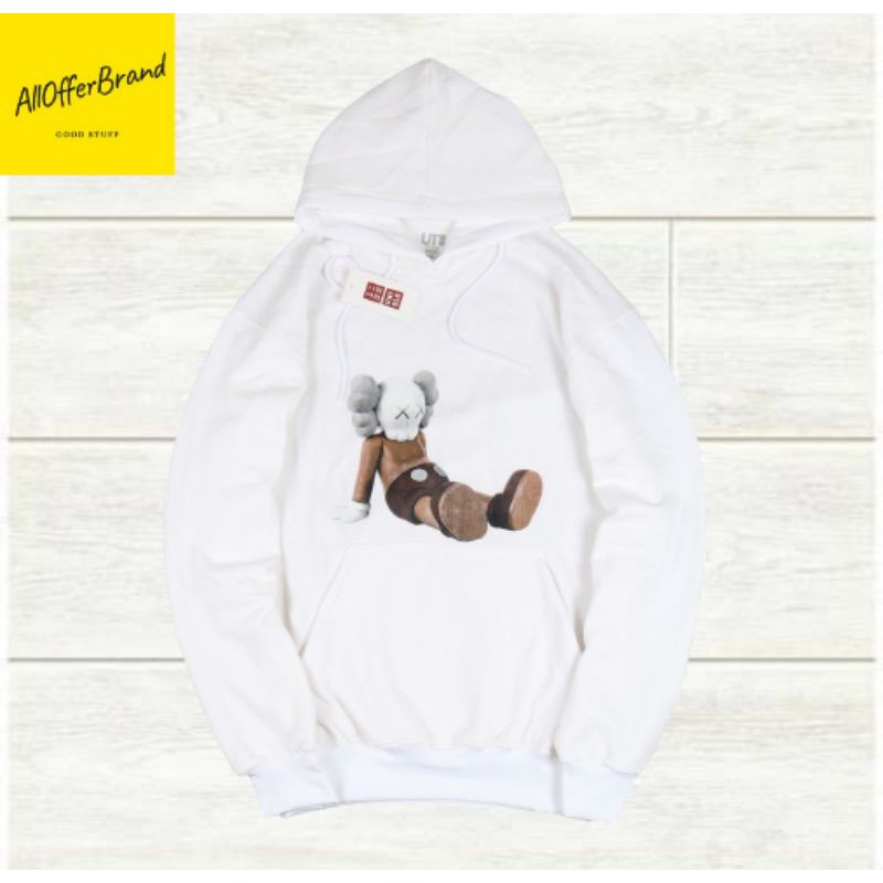 Sweater Hoodie Uniqlo Kaws FullTag & Lebel | HOODIE HYPEBEAST | HOODIE UNIQLO X KAWS