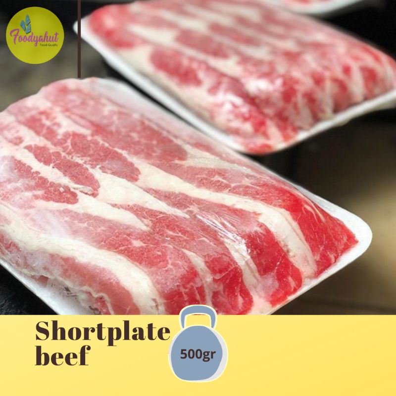 Shortplate beef us 500gr | daging slice