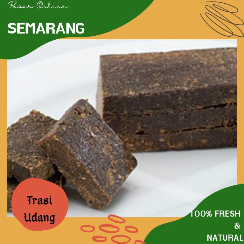

Terasi Udang / Trasi Udang Enak / Bumbu Masakan / Sambel Trasi / Bumbu Dapur Semarang Murah /Belanja