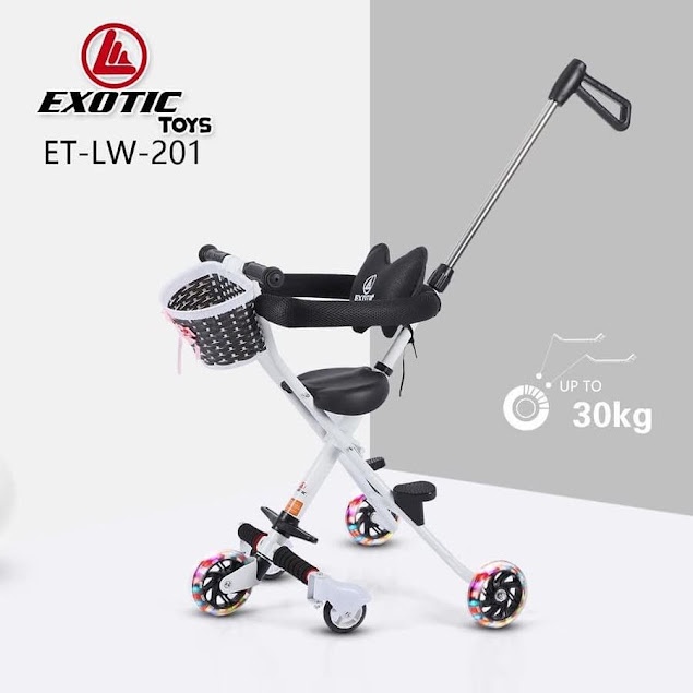 Jual Kereta Dorong Bayi Exotic LW201 Beban Maks 30kg Hadap Depan