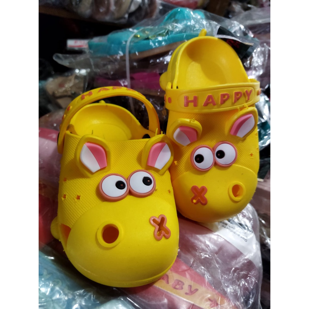 Baim Sepatu Anak Hippotammus bahan jelly 2109+1 17-22 balance import