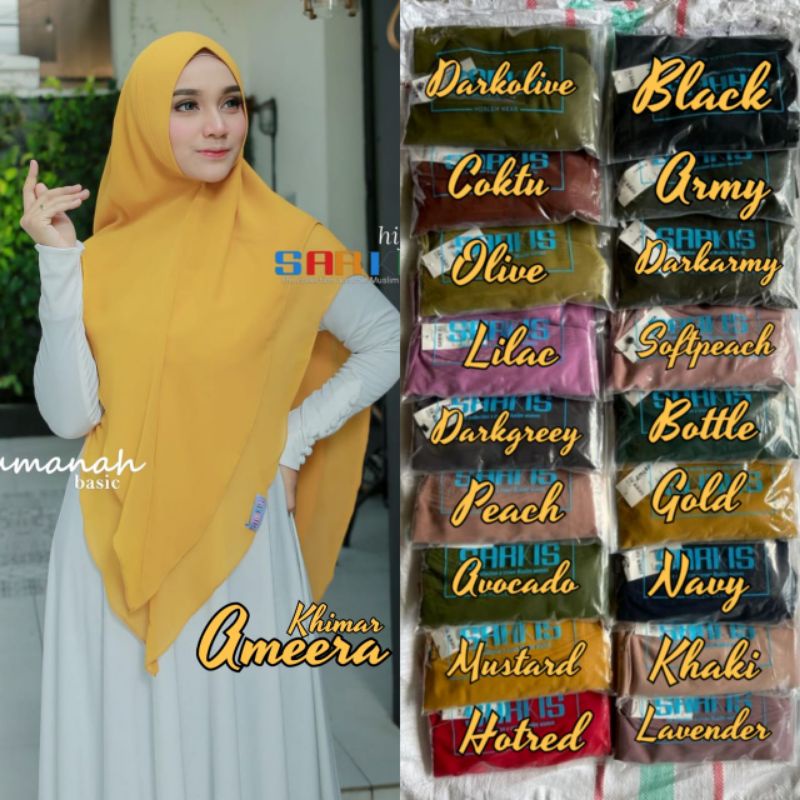 AMEERA SARKIS KHIMAR HIJAB