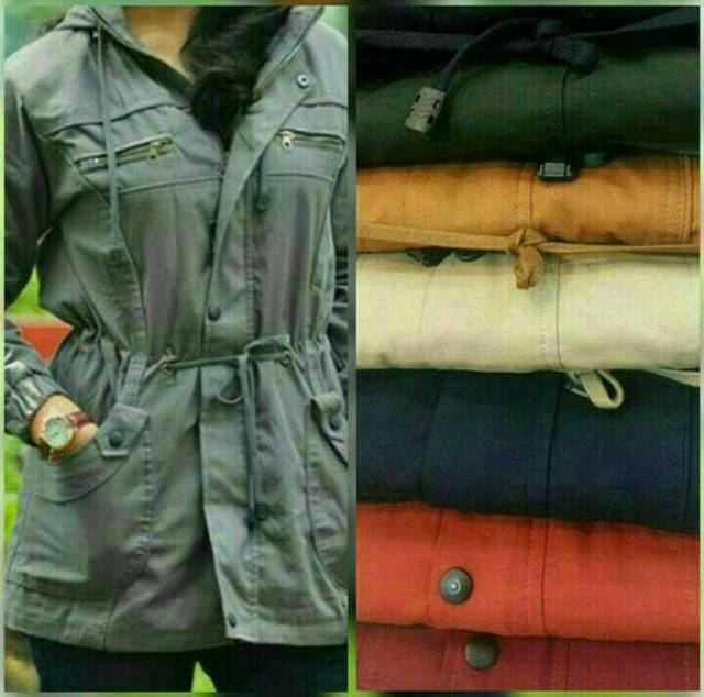 PARKA CEWEK L/XL/ XXL / XXXL / PARKA JUMBO / JAKET PARKA WANITA / JAKET WANITA PARKA HOODIE