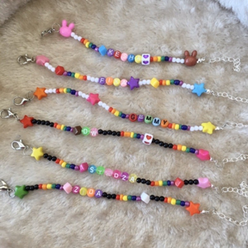 Gelang Ceria manik manik custom Shopee Indonesia Gelang Ceria manik manik custom Shopee Indonesia
