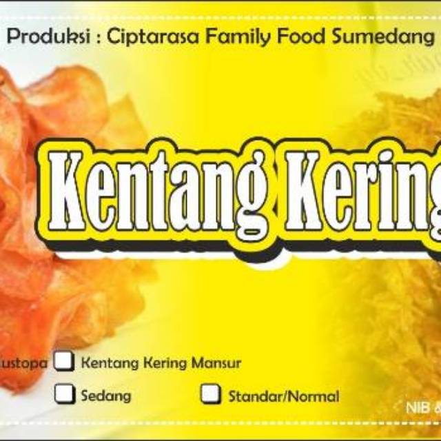 

Kentang Kering