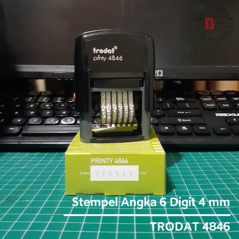 

Stempel Angka Stempel 6 Digit 4 mm Otomatis Selfink Trodat 4846