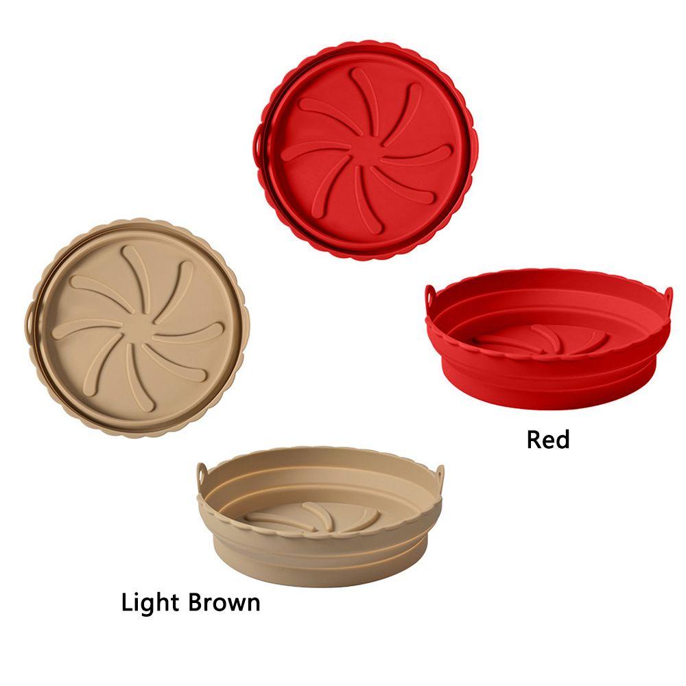 Top Foldable Silicone Pot Lembut Masak Reusable Pizza Plate Baking Basket